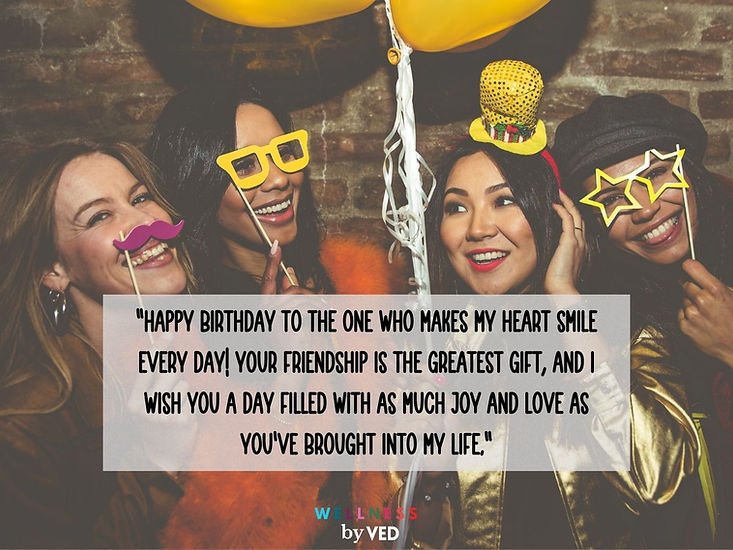 touching birthday message to a best friend 