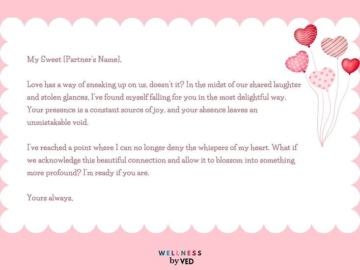 love proposal letter 