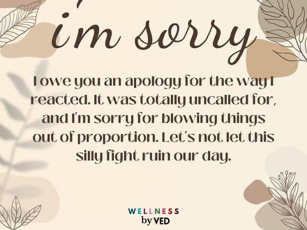 Awfully Sorry From the Heart—100+ Apologizing Paragraphs! - Wellness by Ved
