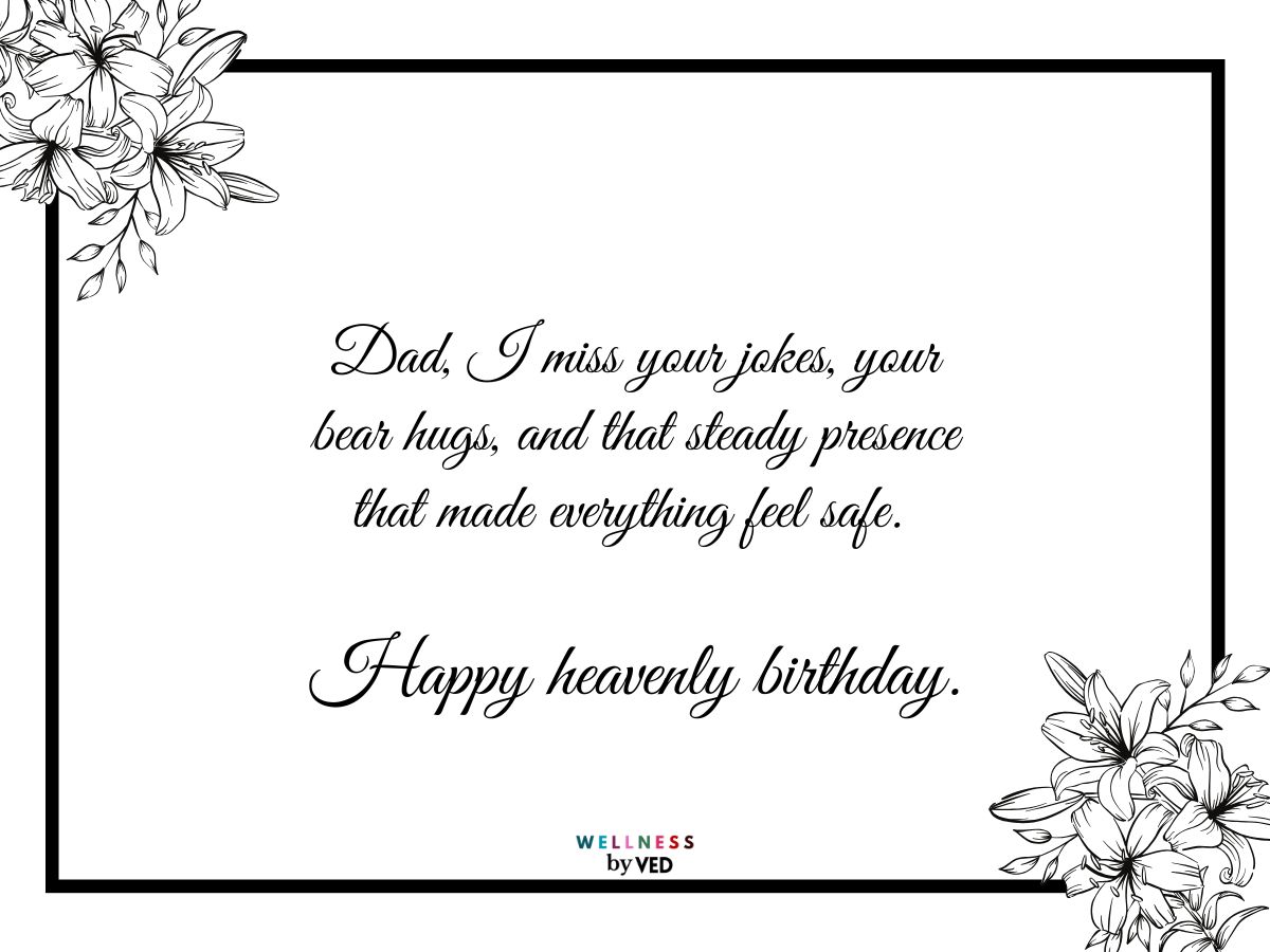 dad i miss your jokes, happy heavenly birthday