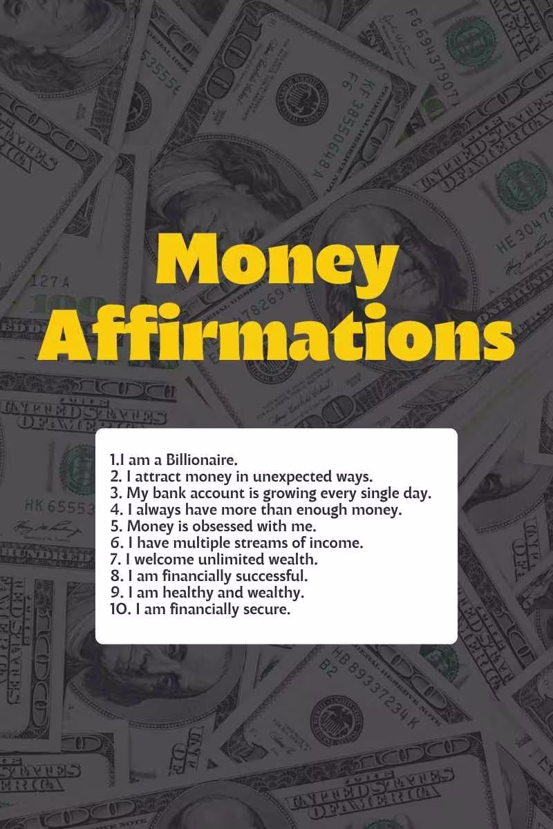 money affirmations 