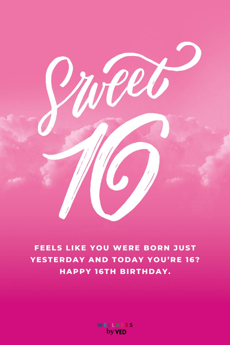 Happy Sweet 16 Birthday Wishes
