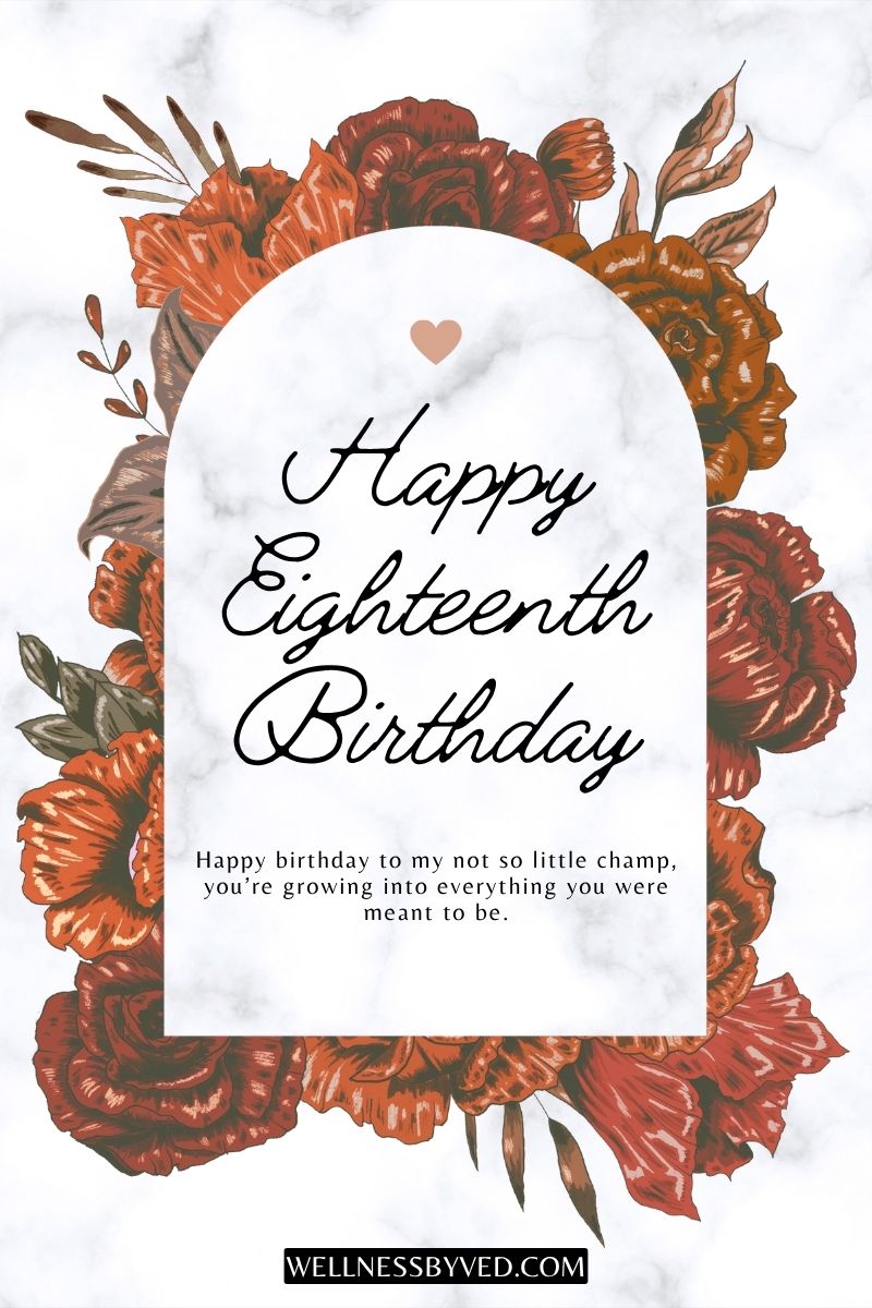 Happy 18th birthday​