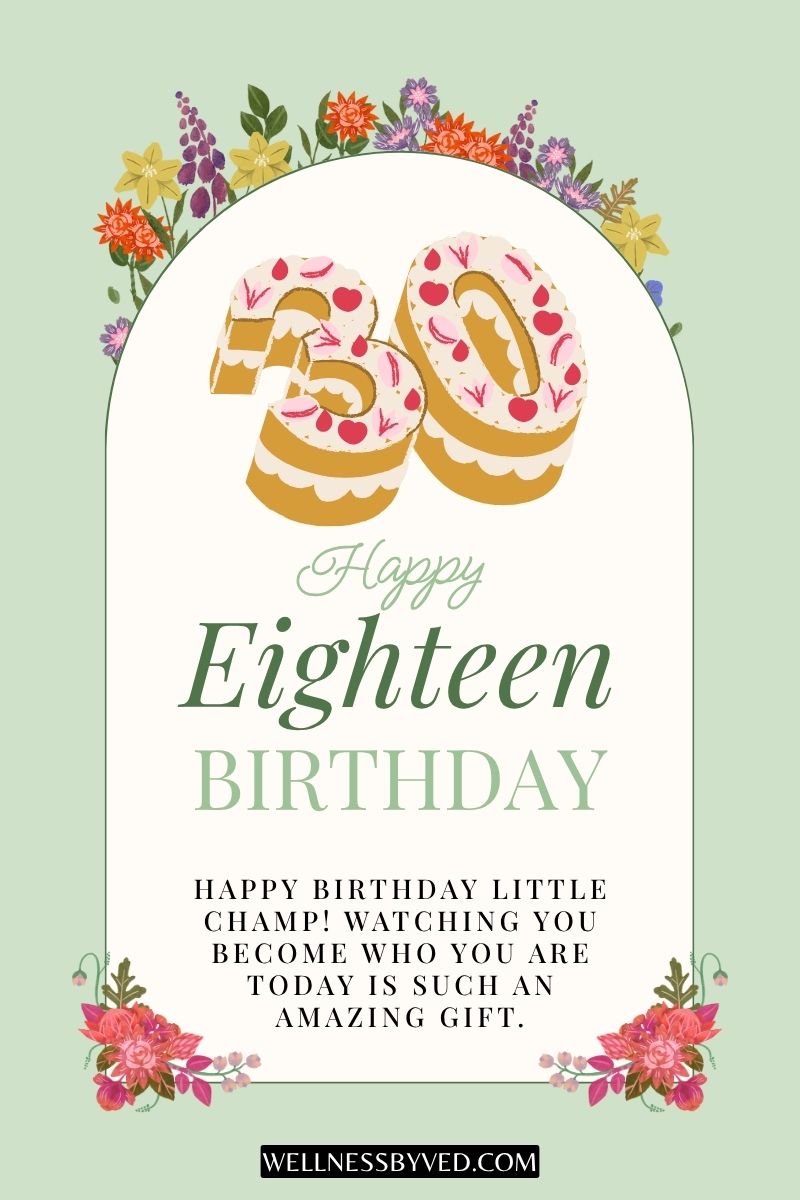 Happy 18th birthday​