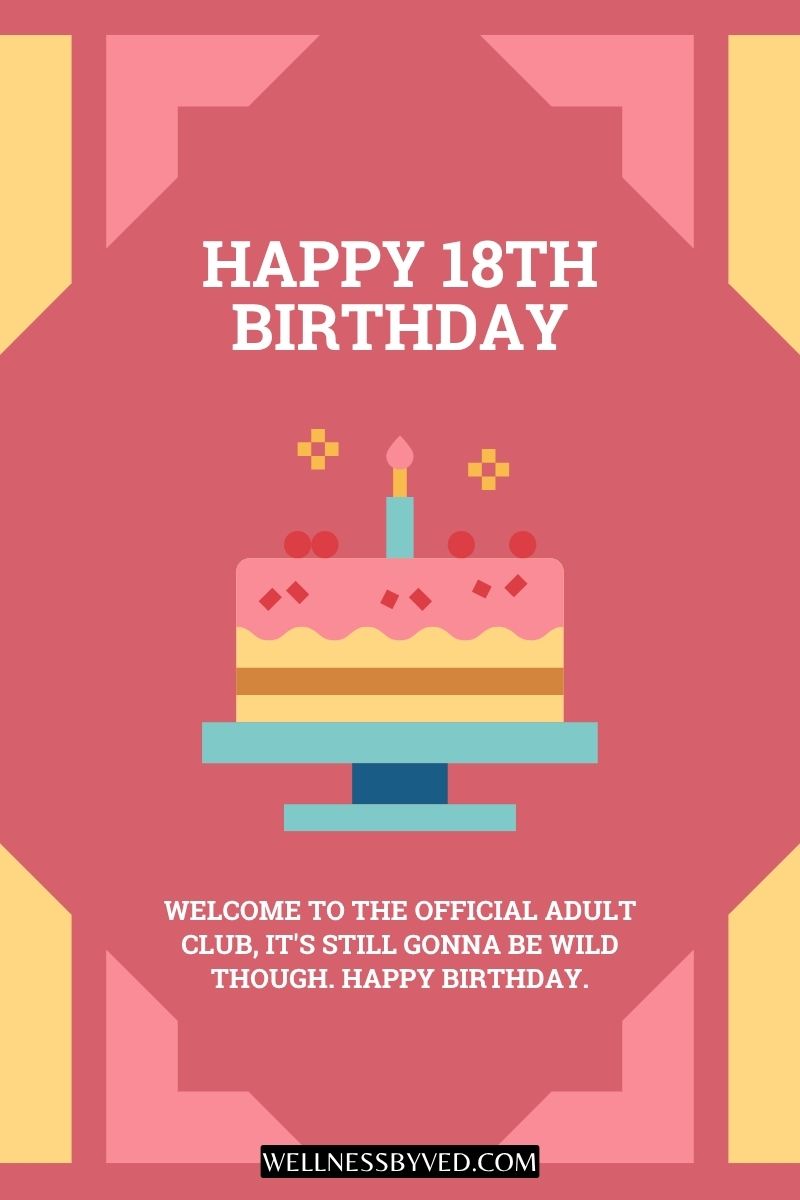 Happy 18th birthday​